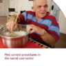 Pest control procedures in the social care sector