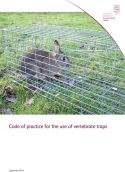 Code of practice for the use of vertebrate traps