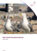 Pest control procedures manual: Urban gulls