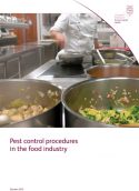 Pest control procedures in the food industry