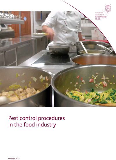 Pest control procedures in the food industry