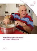 Pest control procedures in the social care sector